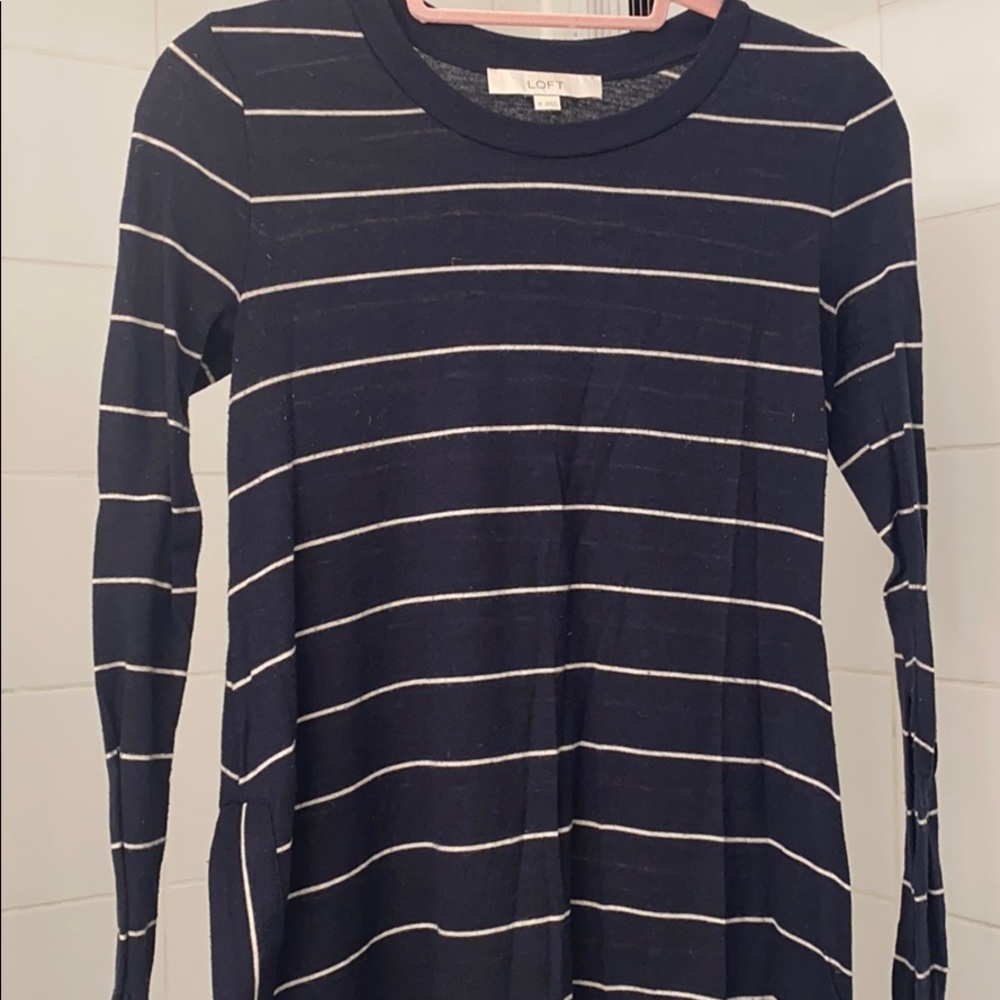 🔵Loft side slit swing top